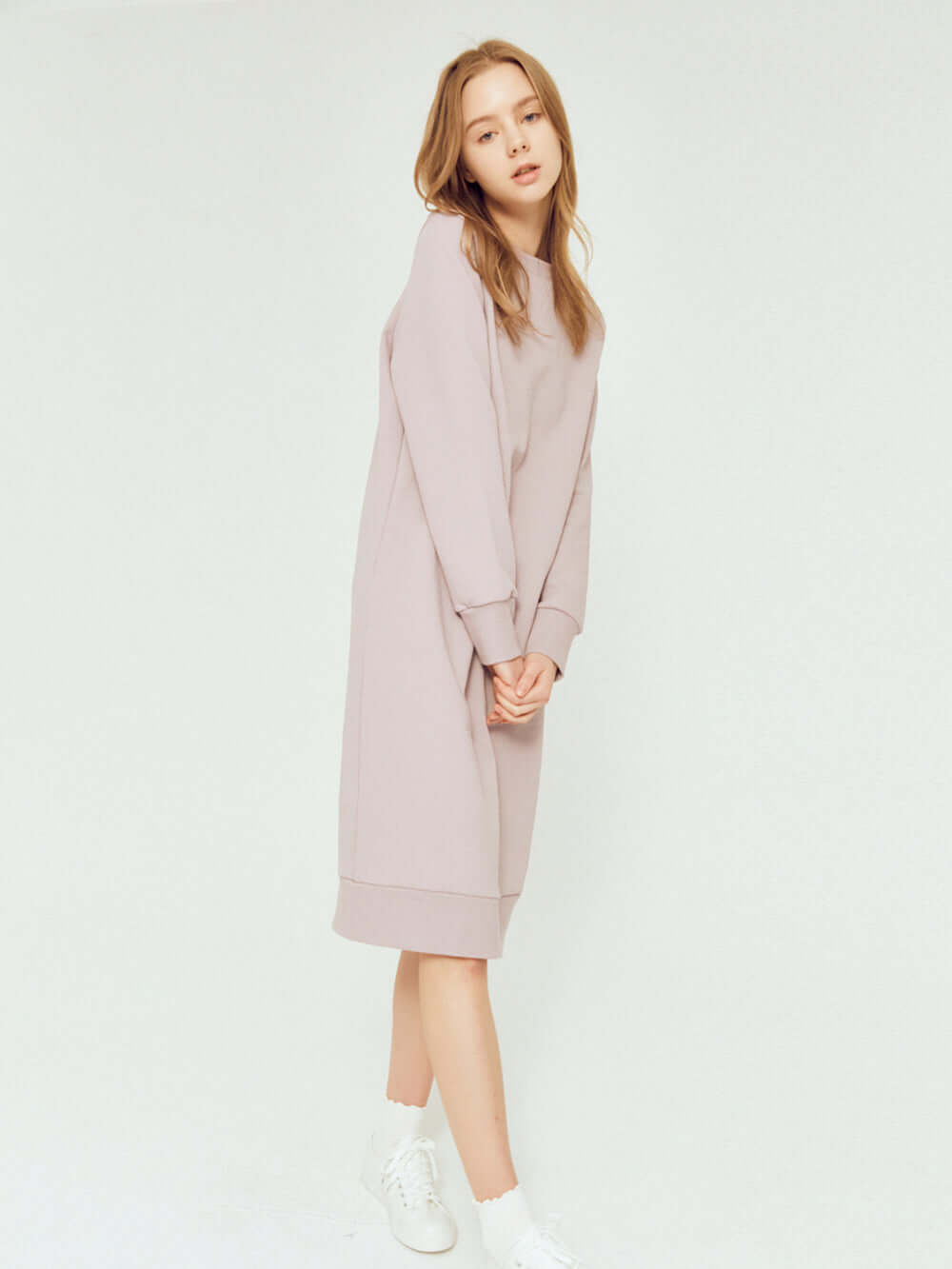 [FINAL SALE] CIEL CREW-NECK SWEATER DRESS