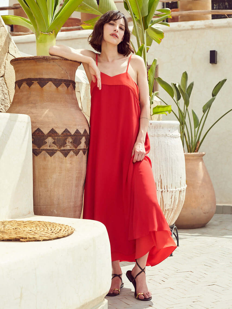 [REFURB] WOMEN'S CLAUDIO LINGERIE MAXI DRESS