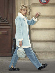 [FINAL SALE] FAUX FUR ATHÉ COAT