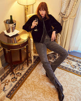 WOMEN'S FAUX FUR LAURENT ZIP-UP JACKET