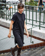 [FINAL SALE] LINDI HOODED JERSEY DRESS