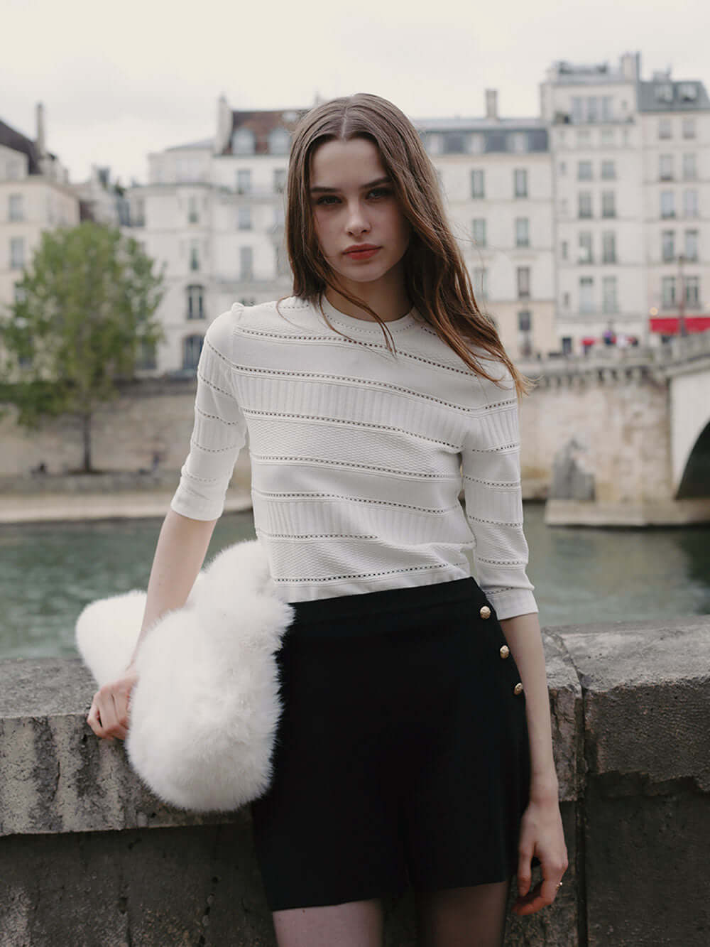 [SIGNATURE LINE] COMO KNITTED TOP