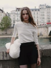 [SIGNATURE LINE] COMO KNITTED TOP