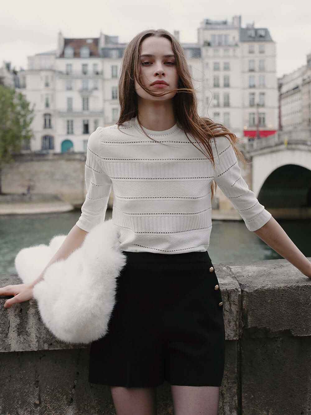 [SIGNATURE LINE] COMO KNITTED TOP