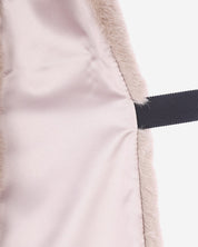 FAUX FUR HORI HOODED SCARF