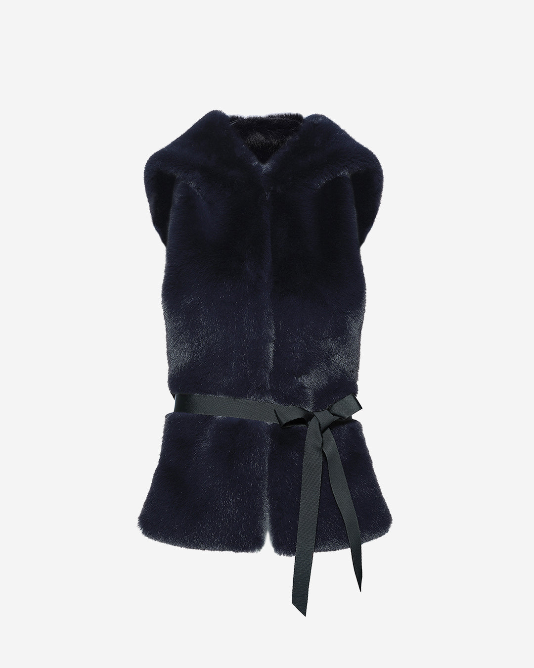 FAUX FUR HORI HOODED SCARF