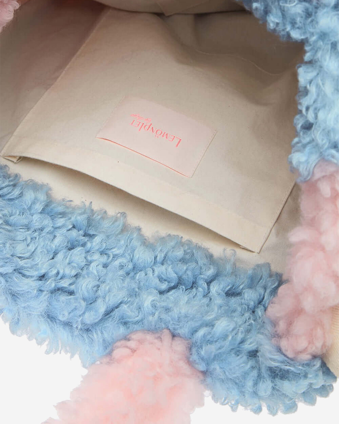 [SIGNATURE LINE] FAUX FUR PHRYNE ECO BAG