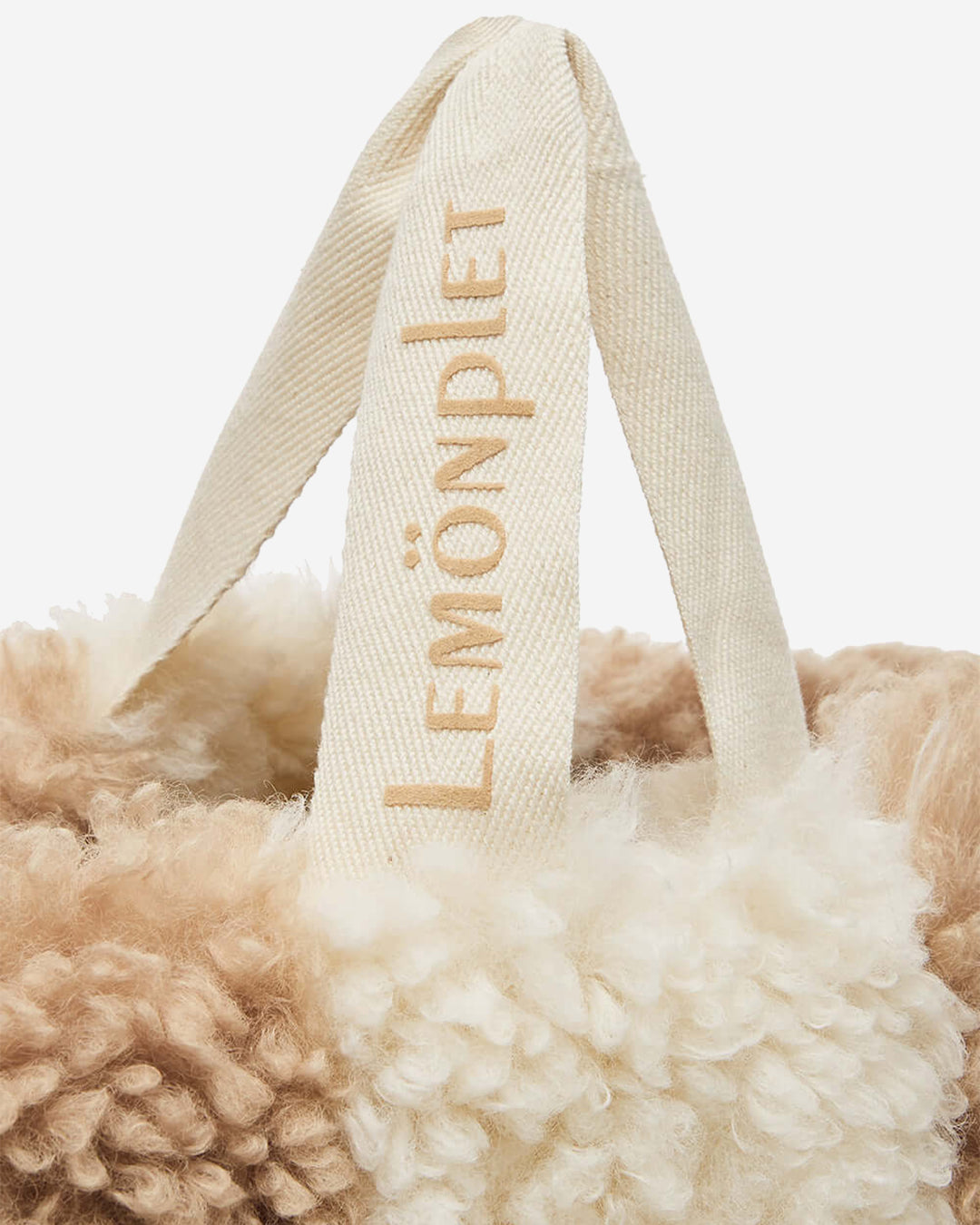 [SIGNATURE LINE] FAUX FUR PHRYNE ECO BAG