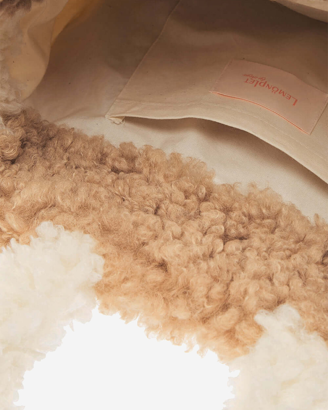 [SIGNATURE LINE] FAUX FUR PHRYNE ECO BAG