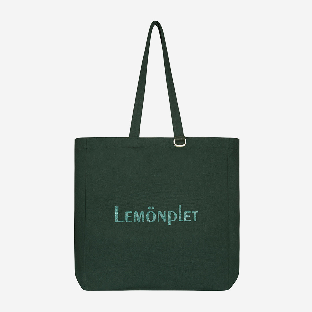 LUMI GLITTER LOGO CANVAS BAG