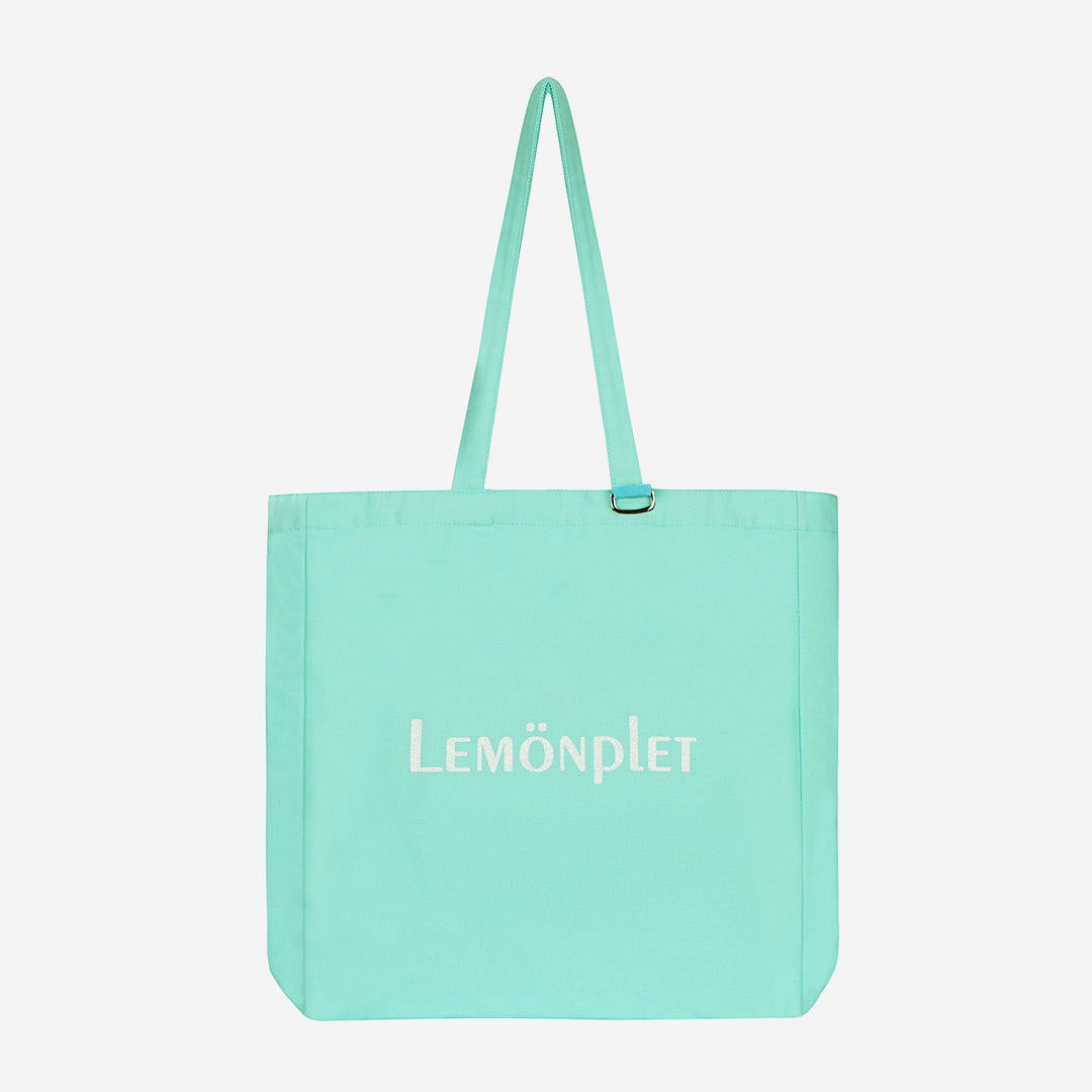 LUMI GLITTER LOGO CANVAS BAG