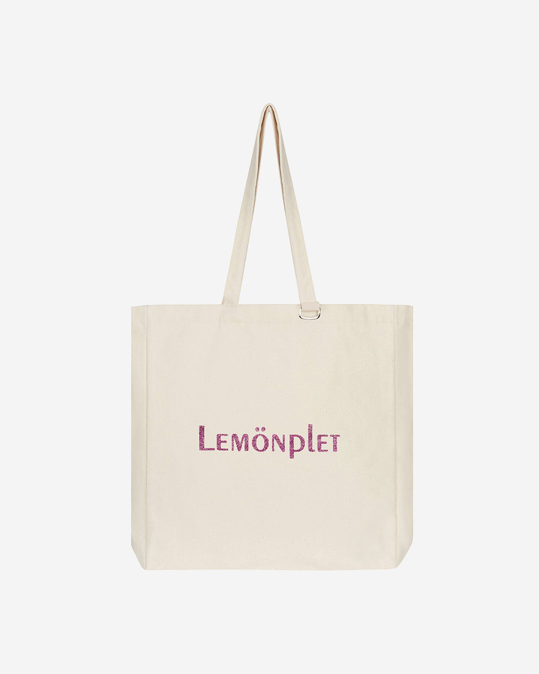 LUMI GLITTER LOGO CANVAS BAG