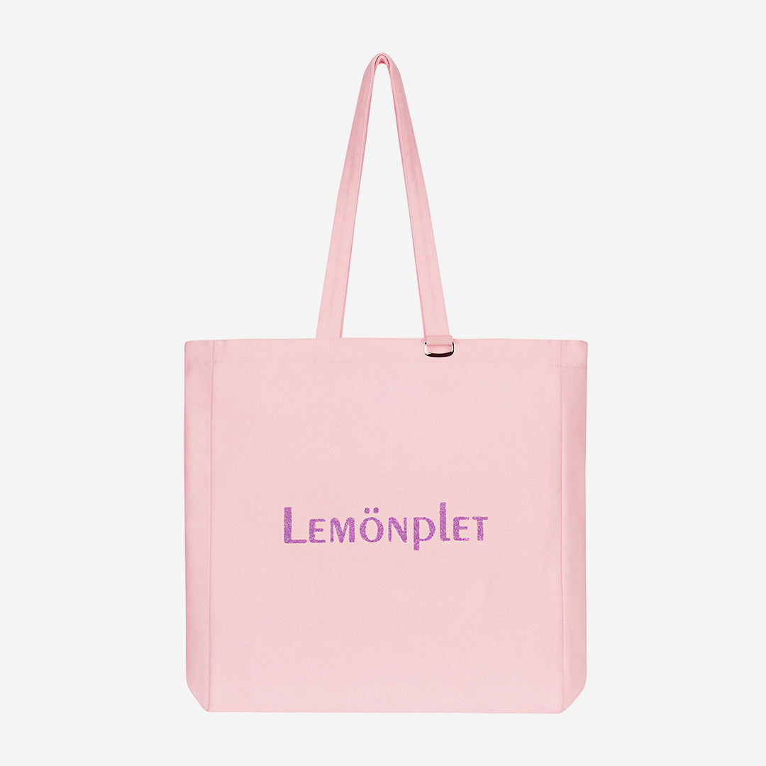 LUMI GLITTER LOGO CANVAS BAG