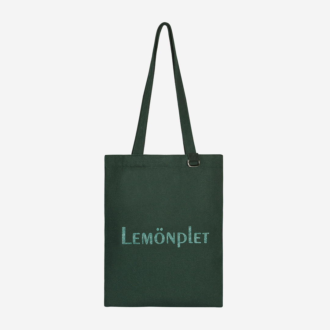 LUMIE GLITTER LOGO CANVAS BAG