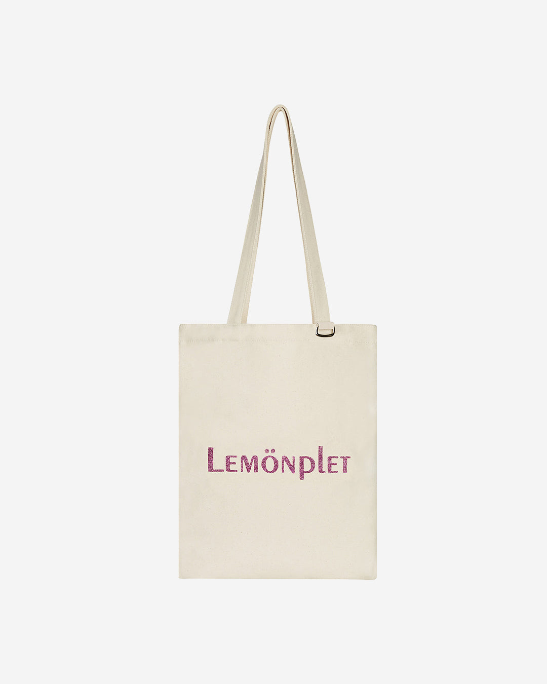 LUMIE GLITTER LOGO CANVAS BAG