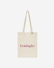 LUMIE GLITTER LOGO CANVAS BAG