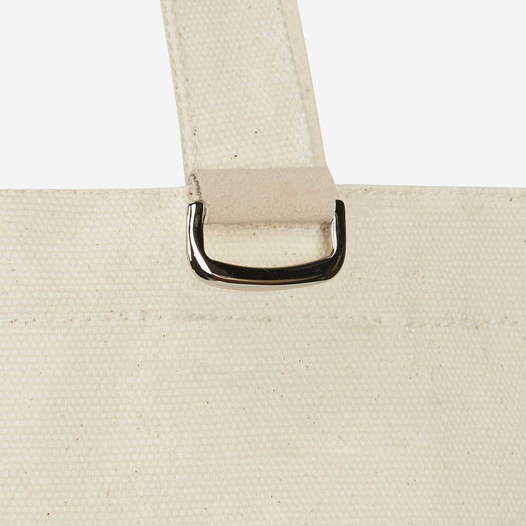 LUMIE GLITTER LOGO CANVAS BAG