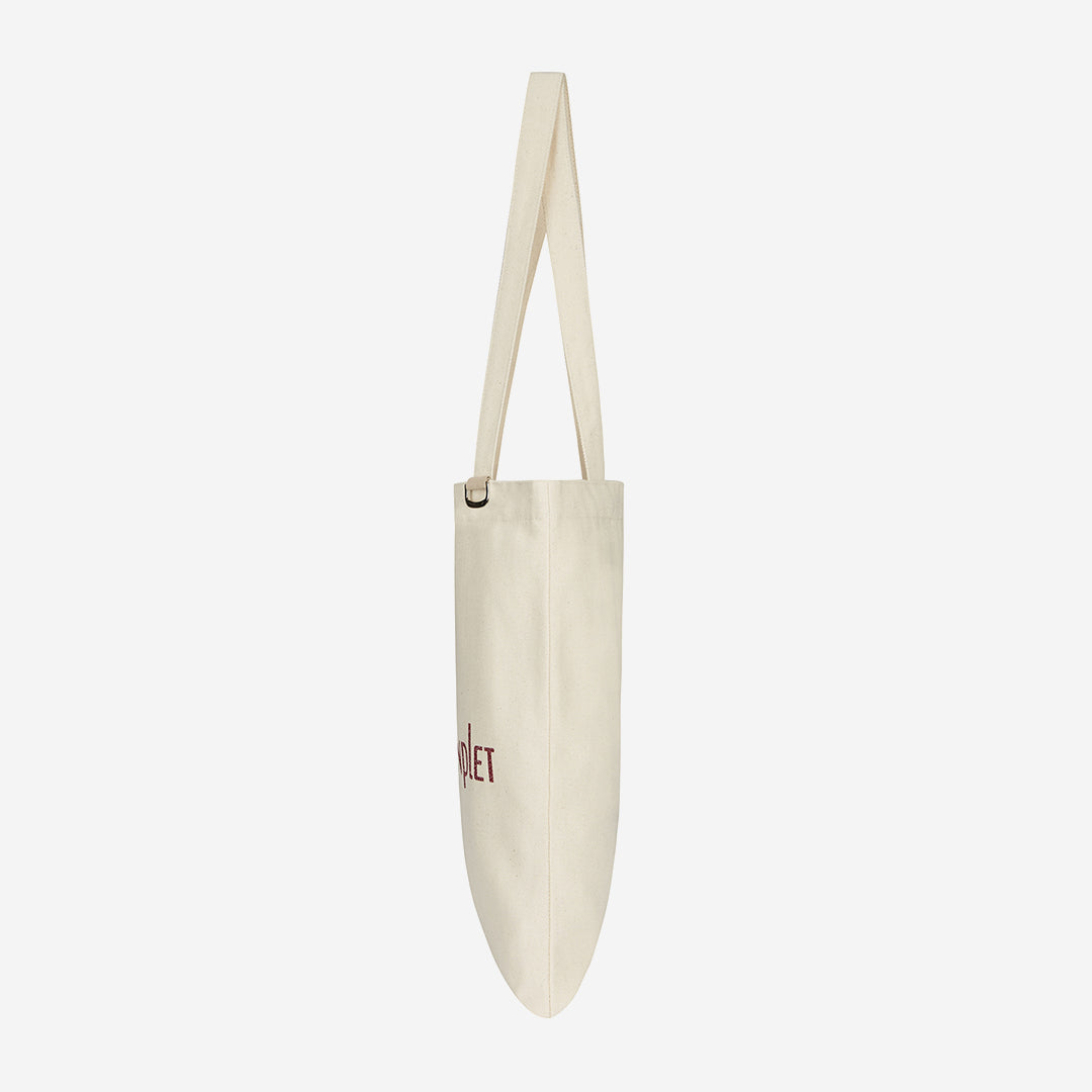 LUMIE GLITTER LOGO CANVAS BAG