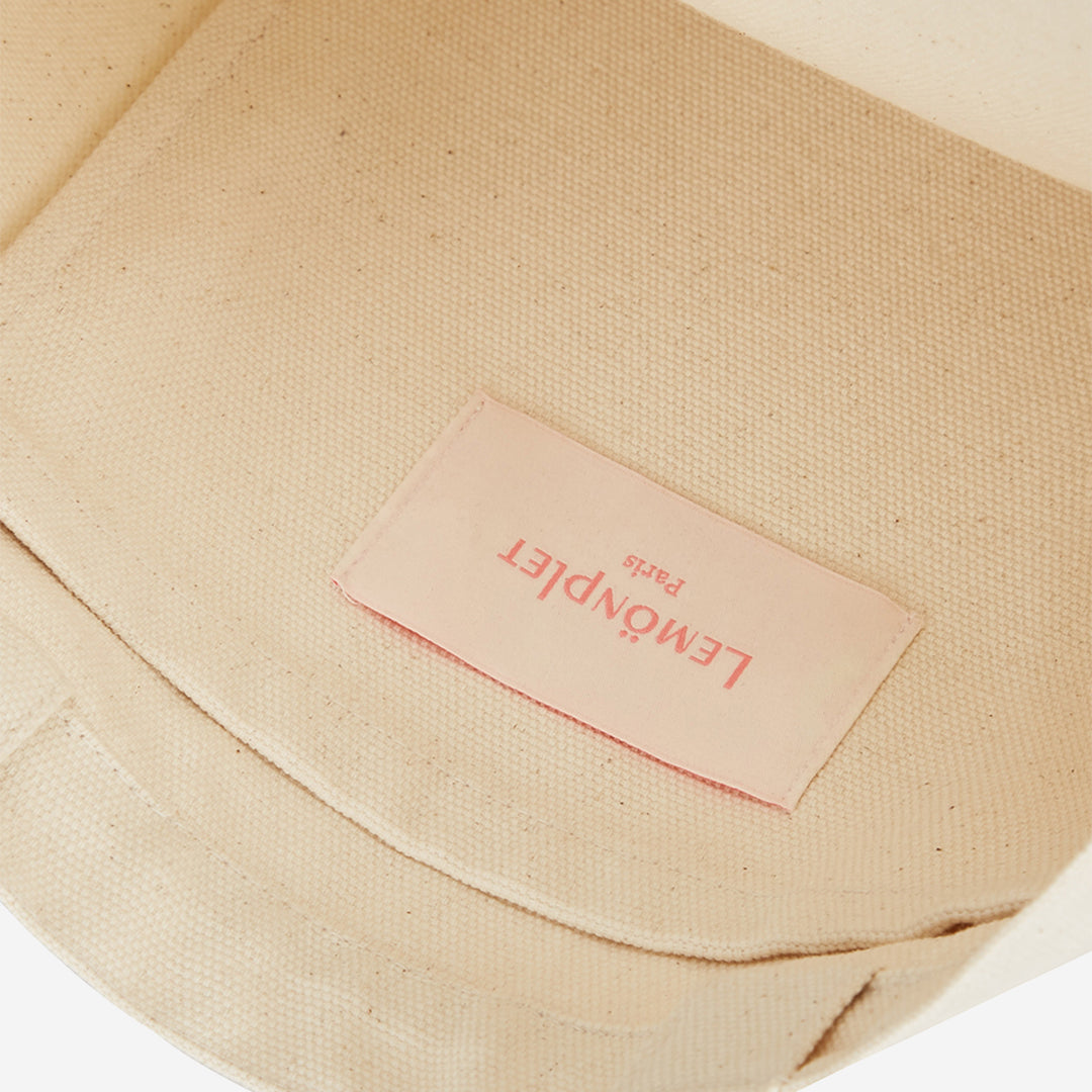 LUMIE GLITTER LOGO CANVAS BAG