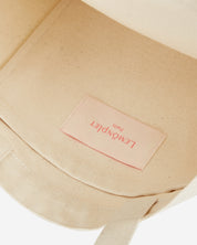 LUMIE GLITTER LOGO CANVAS BAG