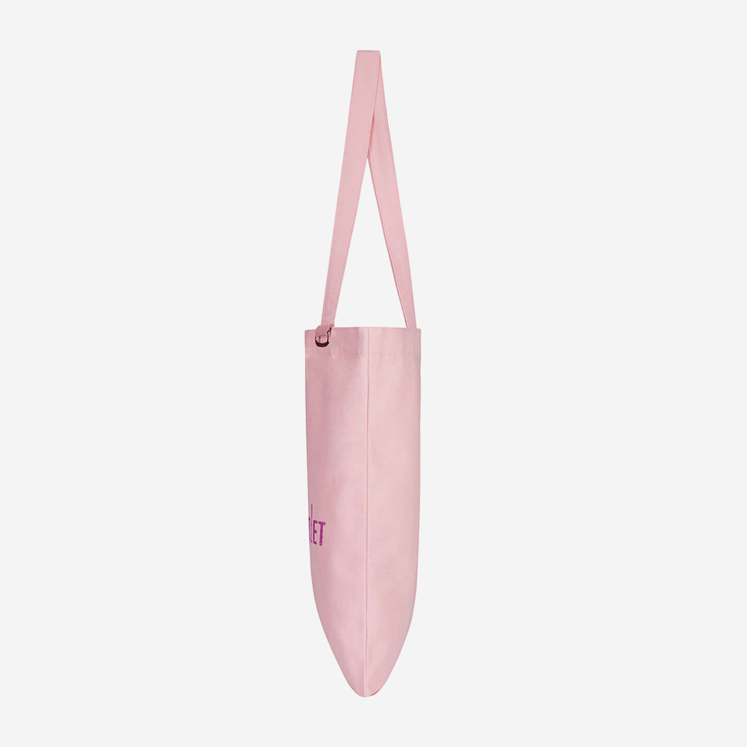 LUMIE GLITTER LOGO CANVAS BAG