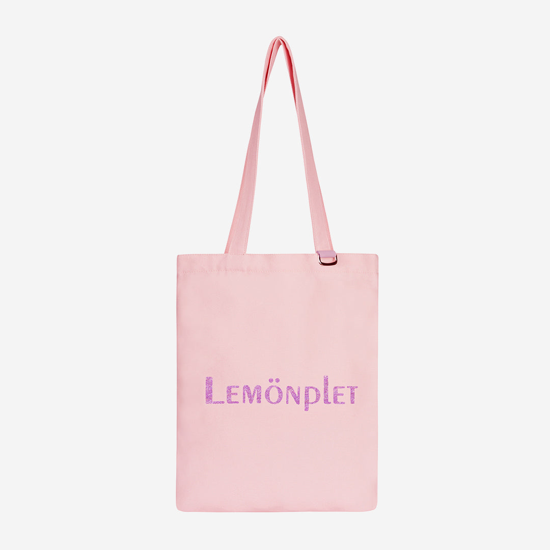 LUMIE GLITTER LOGO CANVAS BAG