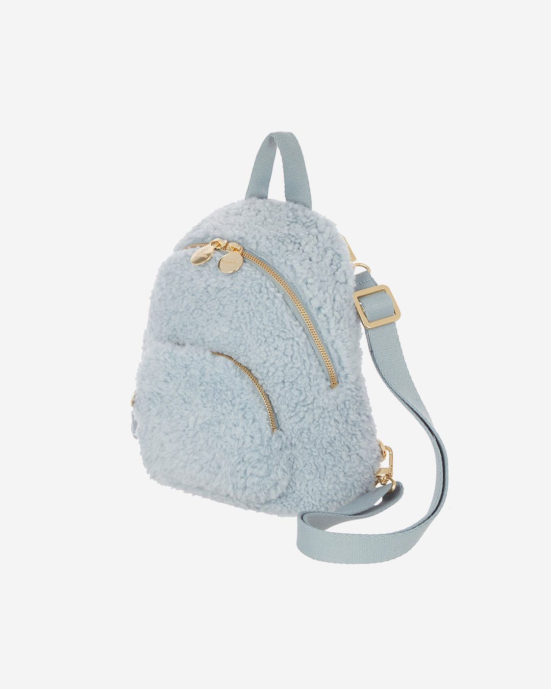 [SIGNATURE LINE] FAUX FUR ADORA MINI BACKPACK