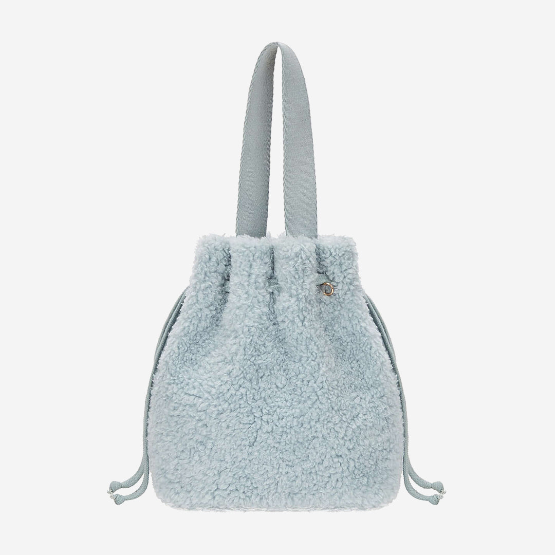 FAUX FUR BÉNÉ BUCKET BAG