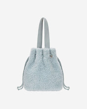 [SIGNATURE LINE] FAUX FUR BÉNÉ BUCKET BAG
