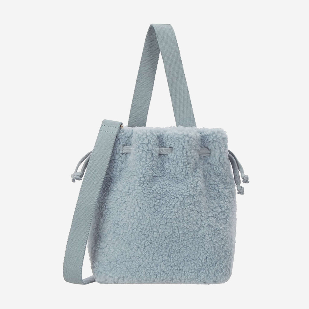 FAUX FUR BÉNÉ BUCKET BAG