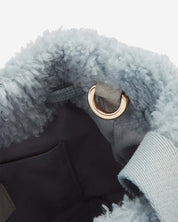 [SIGNATURE LINE] FAUX FUR BÉNÉ BUCKET BAG