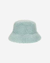 FAUX FUR BUCKET HAT WITH LEMÖNPLET LOGO