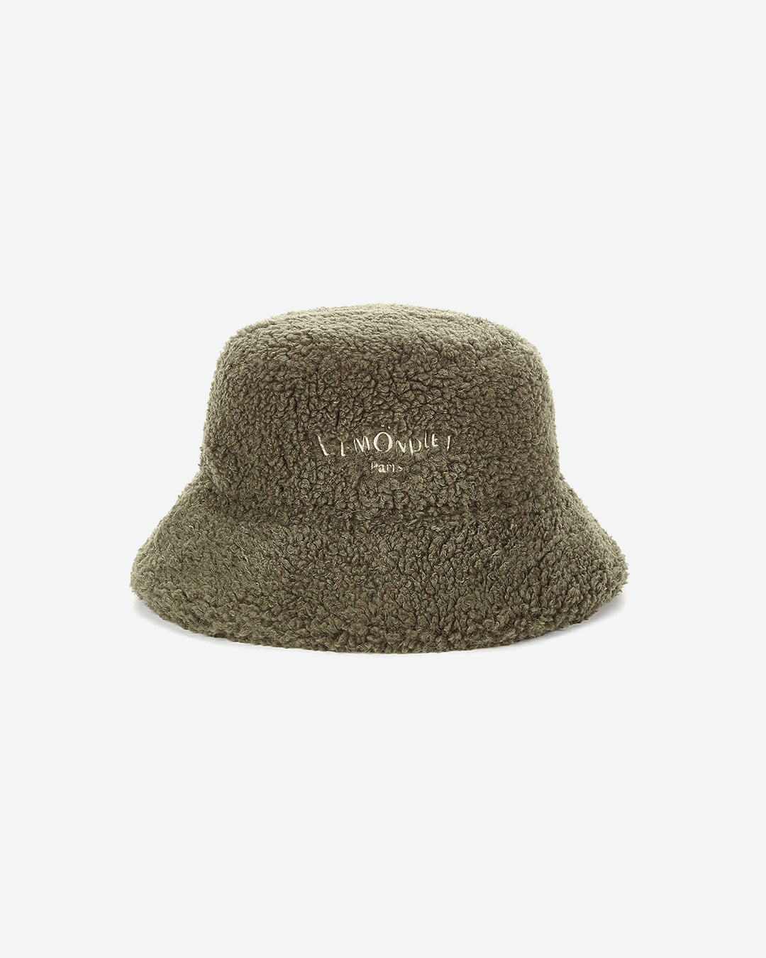 [PRIVATE] FAUX FUR BUCKET HAT WITH LEMÖNPLET LOGO