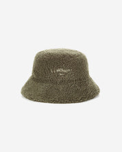 FAUX FUR BUCKET HAT WITH LEMÖNPLET LOGO