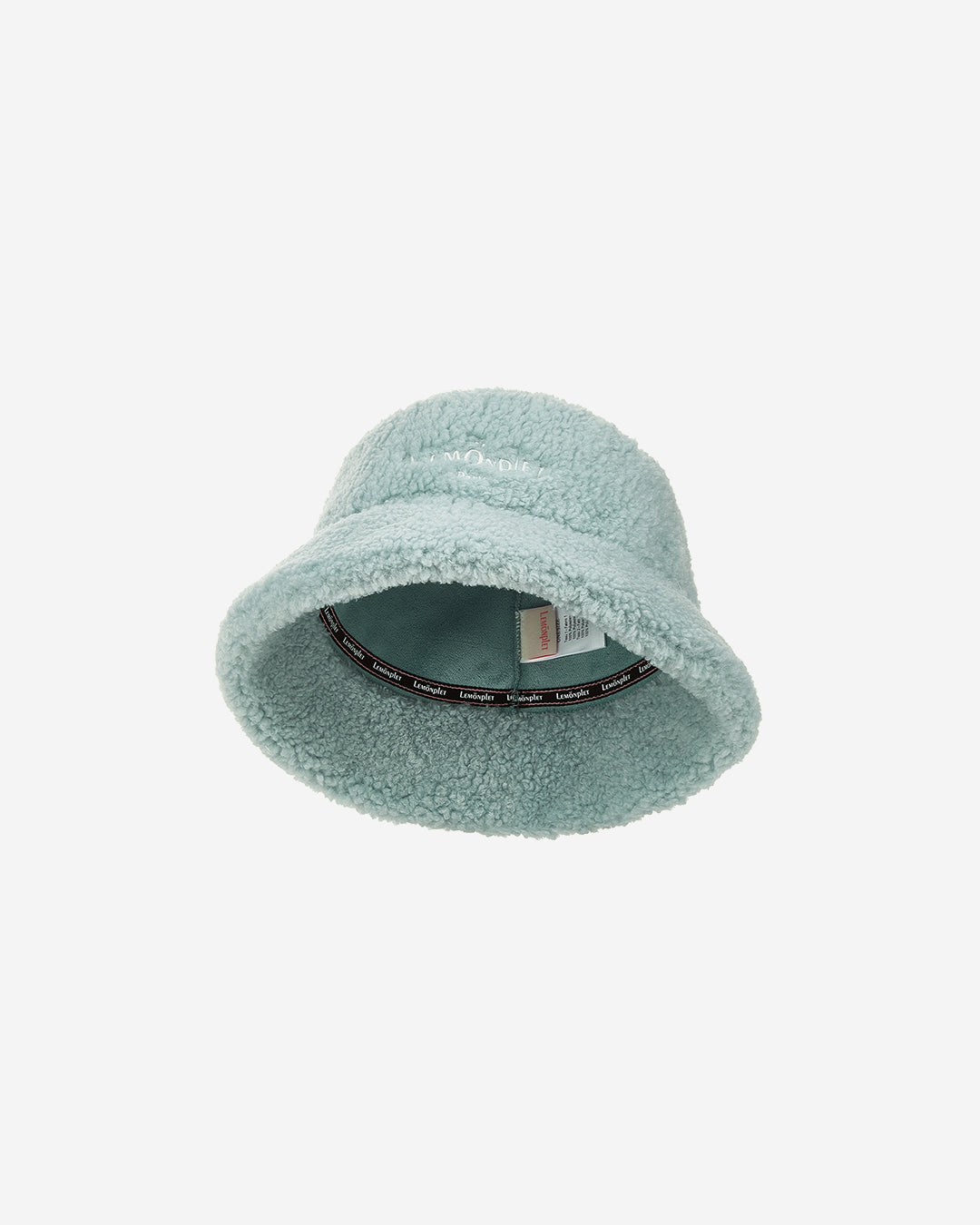 FAUX FUR BUCKET HAT WITH LEMÖNPLET LOGO