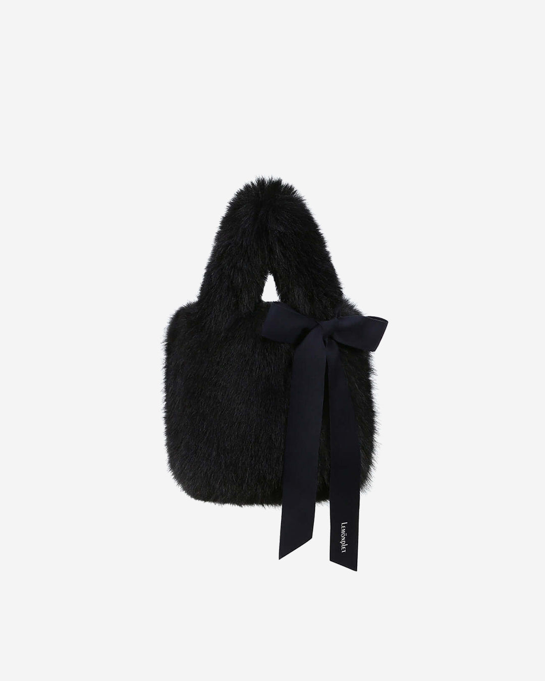 [SIGNATURE LINE] FAUX FUR CHUPETTE BAG