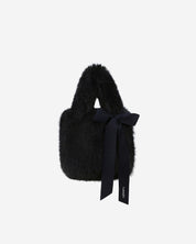 [SIGNATURE LINE] FAUX FUR CHUPETTE BAG