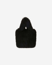 [SIGNATURE LINE] FAUX FUR CHUPETTE BAG