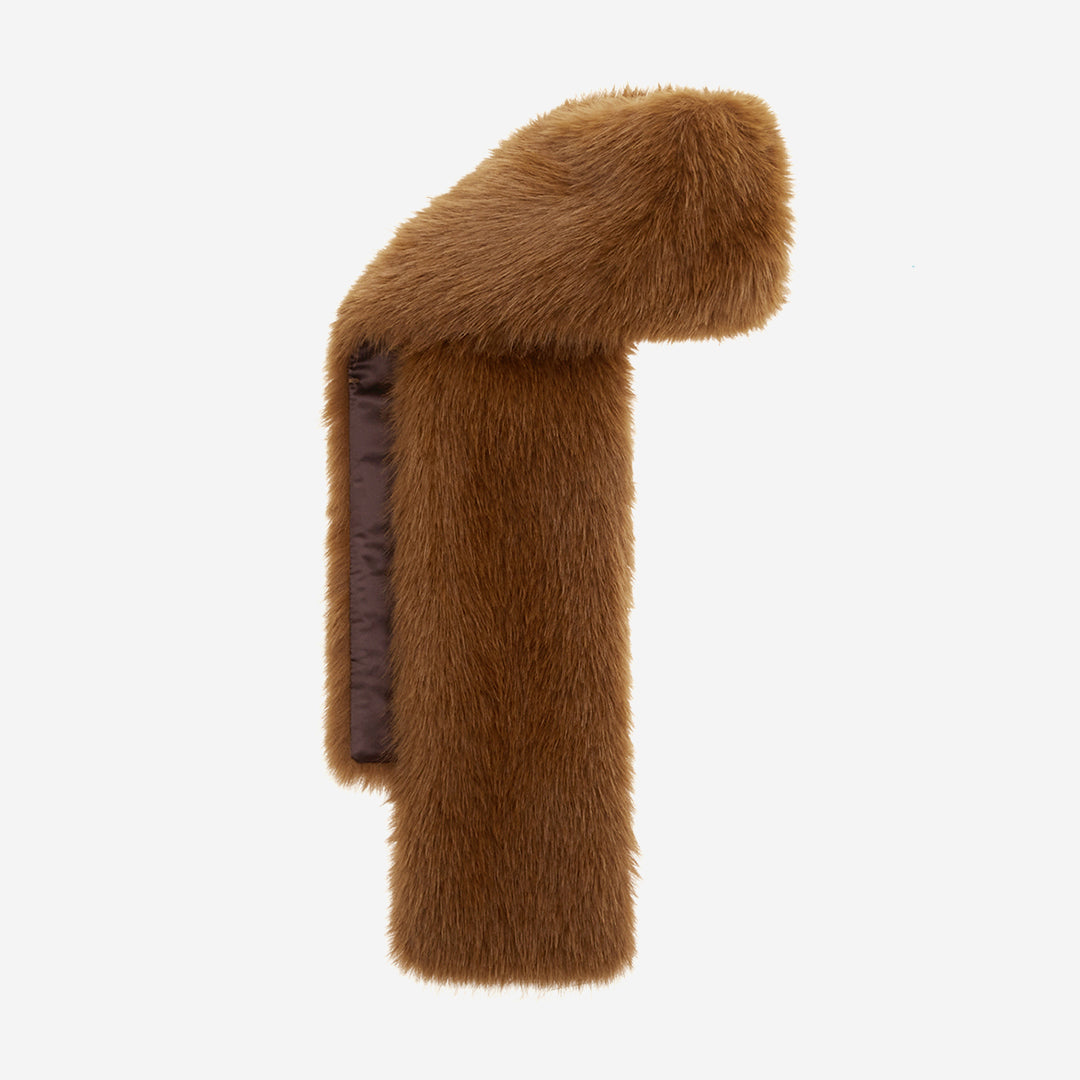 FAUX FUR CY LONG SCARF