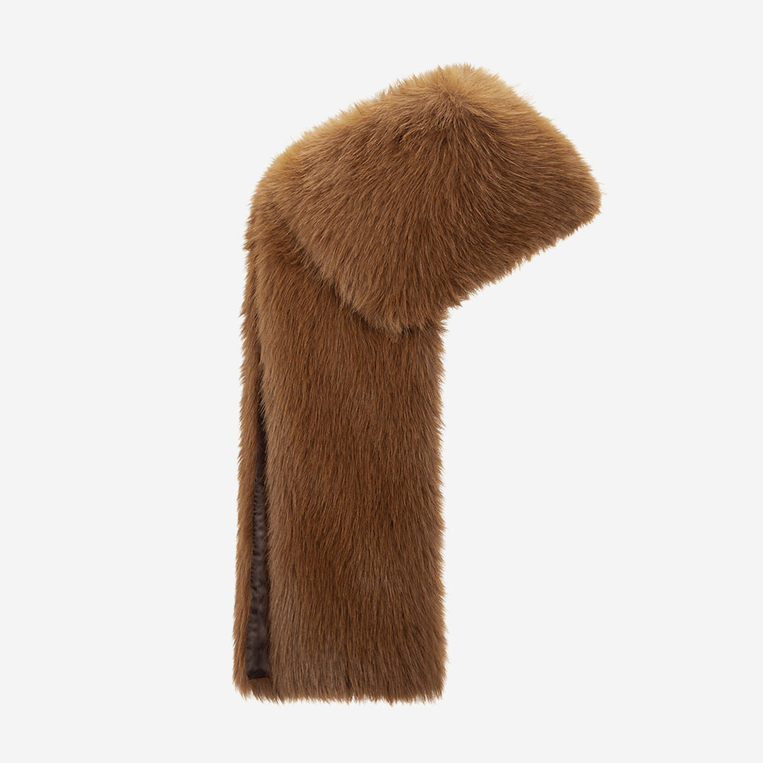 FAUX FUR CY LONG SCARF