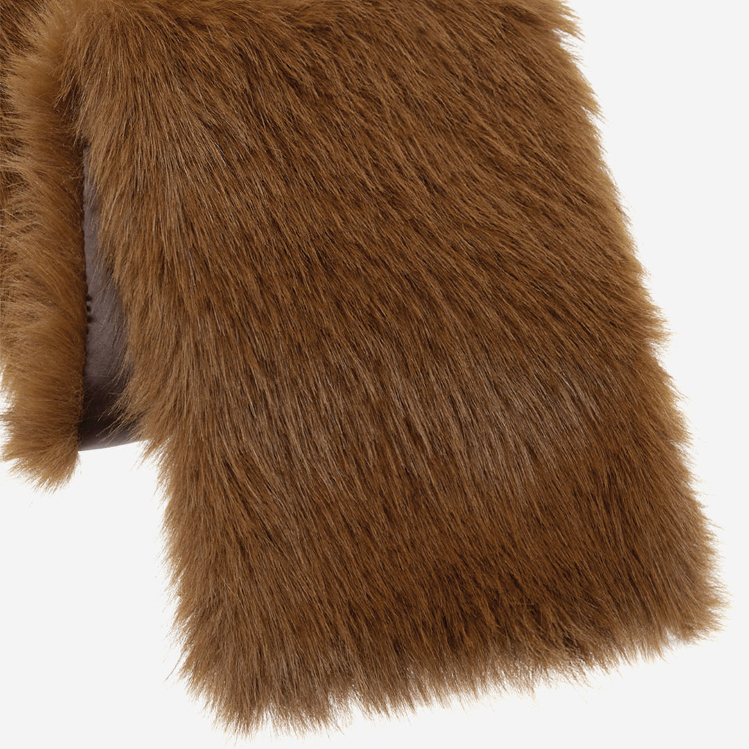 FAUX FUR CY LONG SCARF
