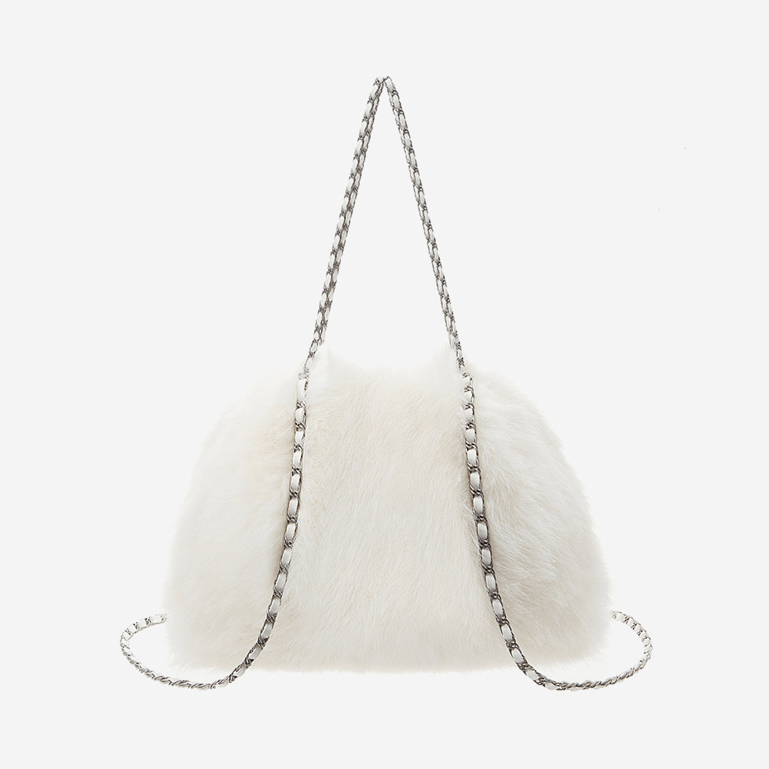 FAUX FUR CHUPETTE BACKPACK
