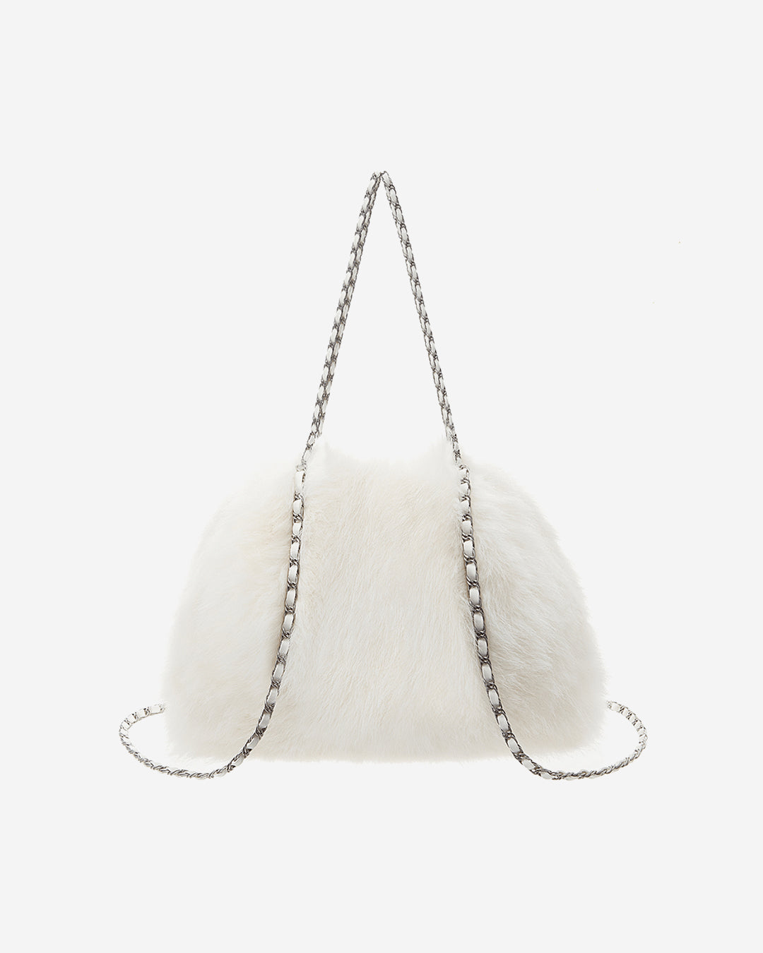 [SIGNATURE LINE] FAUX FUR CHUPETTE BACKPACK
