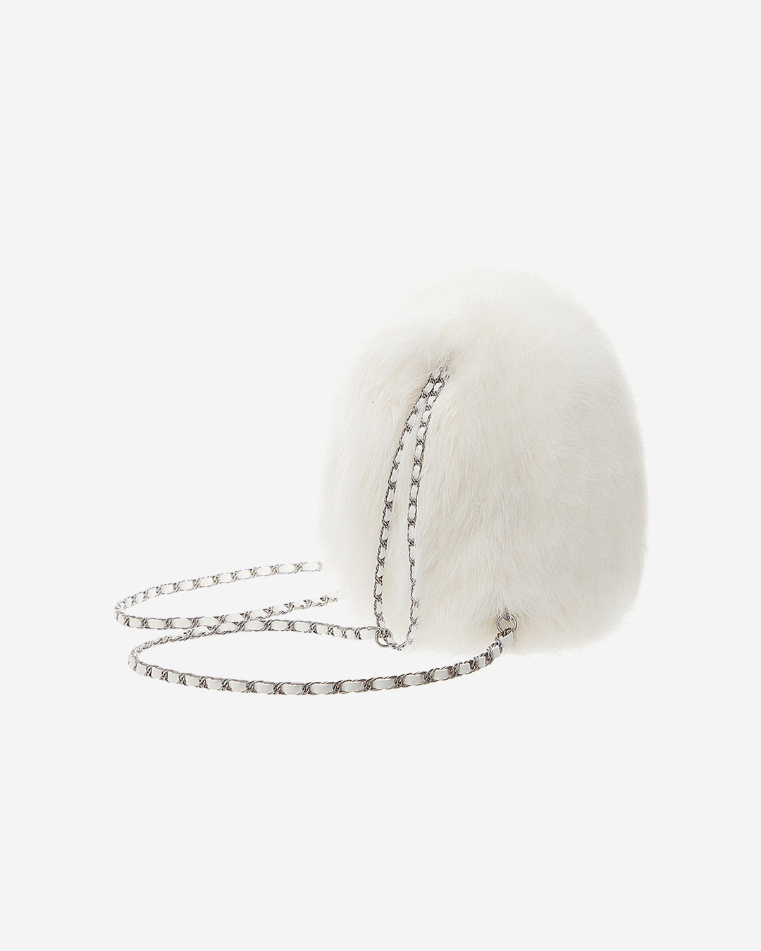 [SIGNATURE LINE] FAUX FUR CHUPETTE BACKPACK