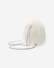 [SIGNATURE LINE] FAUX FUR CHUPETTE BACKPACK