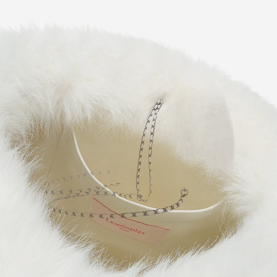 FAUX FUR CHUPETTE BACKPACK