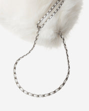[SIGNATURE LINE] FAUX FUR CHUPETTE BACKPACK