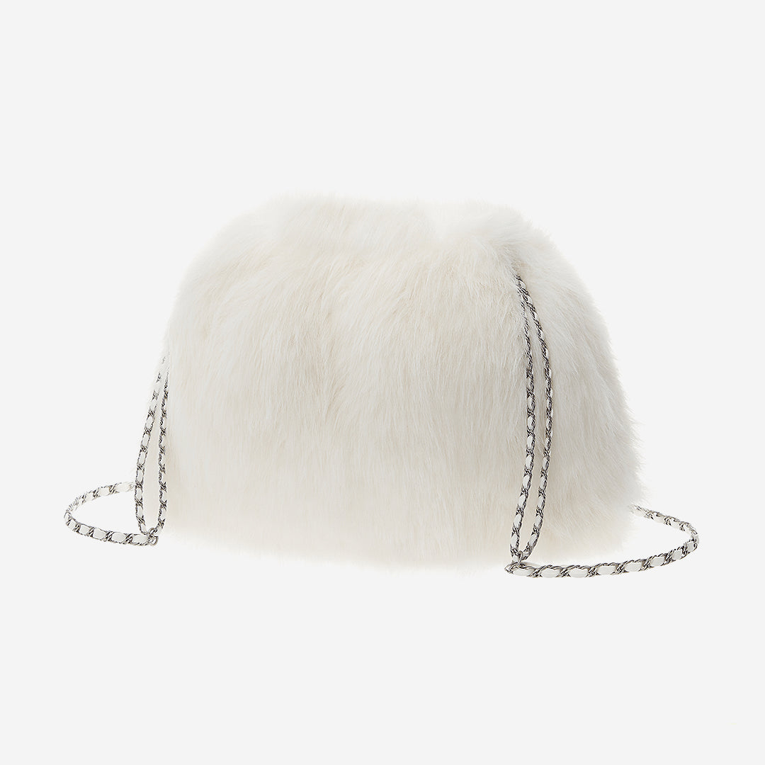 FAUX FUR CHUPETTE BACKPACK