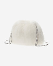 [SIGNATURE LINE] FAUX FUR CHUPETTE BACKPACK