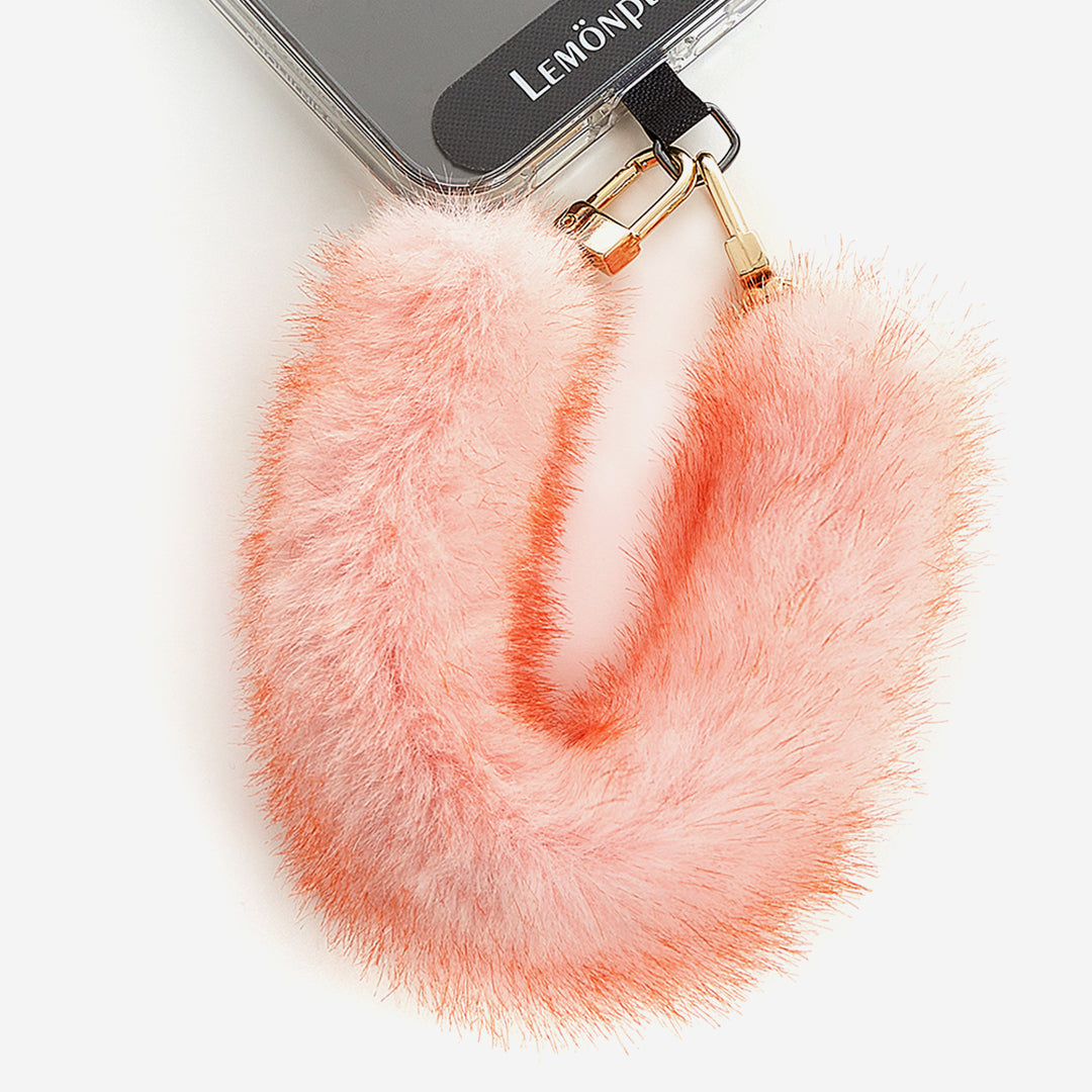 FAUX FUR PLUSH LOOP STRAP
